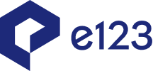 E123 logo